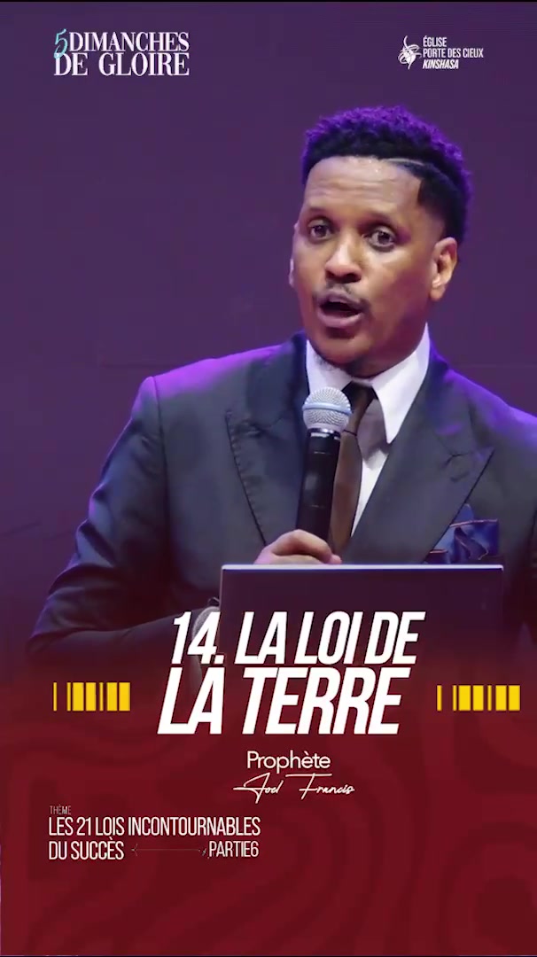 @Proph&egrave;te Jo&euml;l Francis Tatu