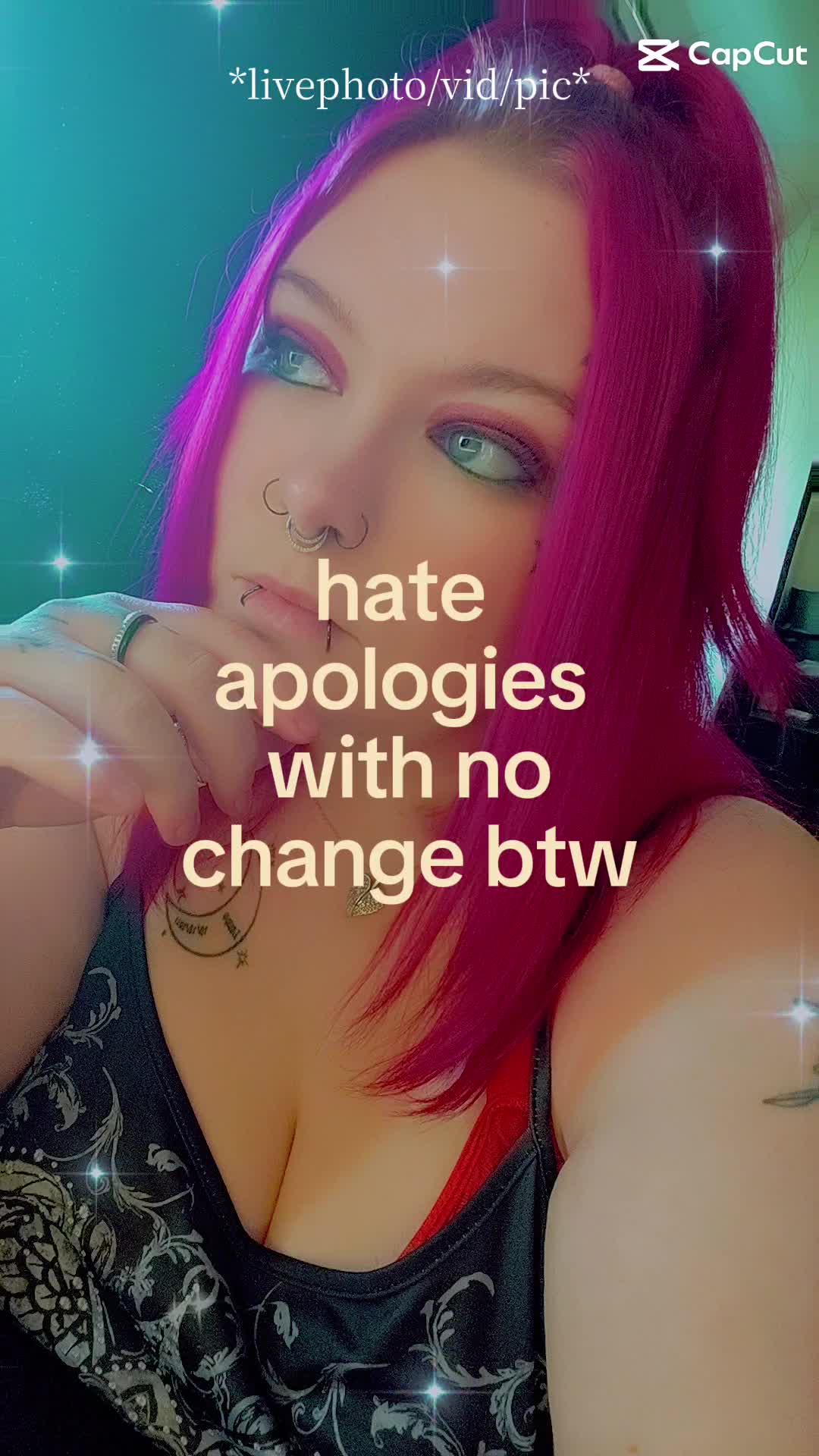 @crazy gothic Psycho girl