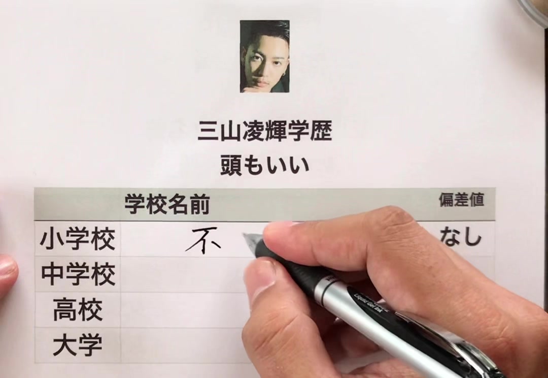@書道家　煩悩
