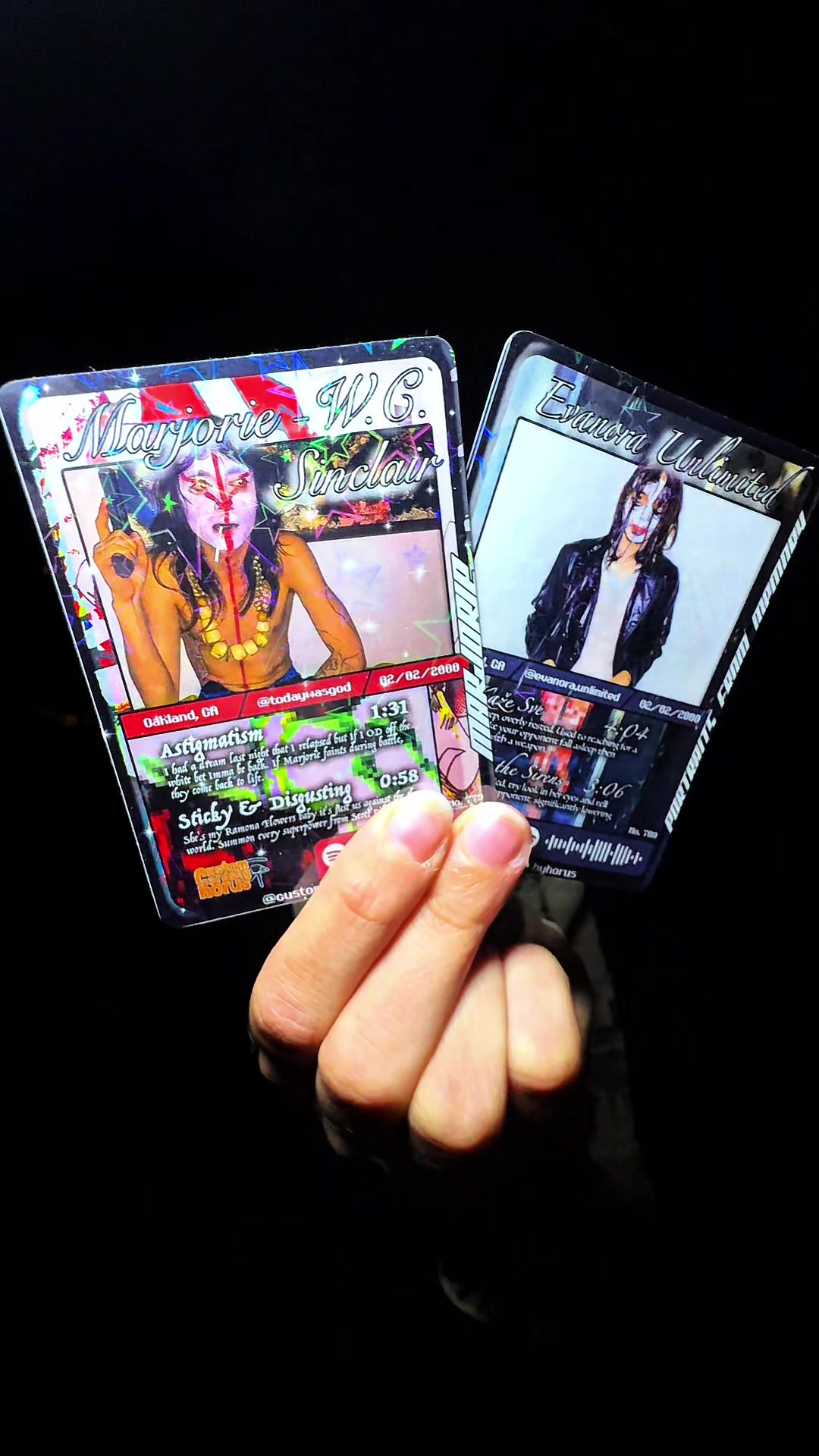 @custom cards by horus