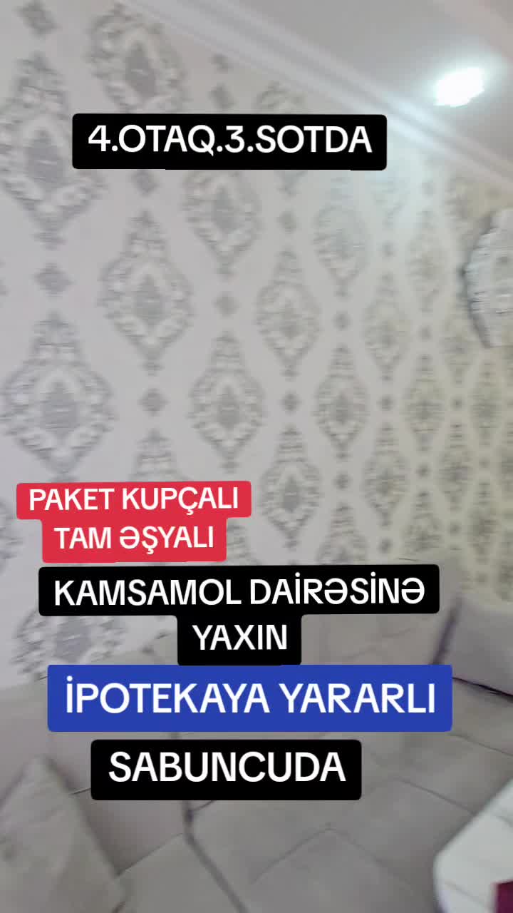 @evlerinsatışı krditlə yekemlak