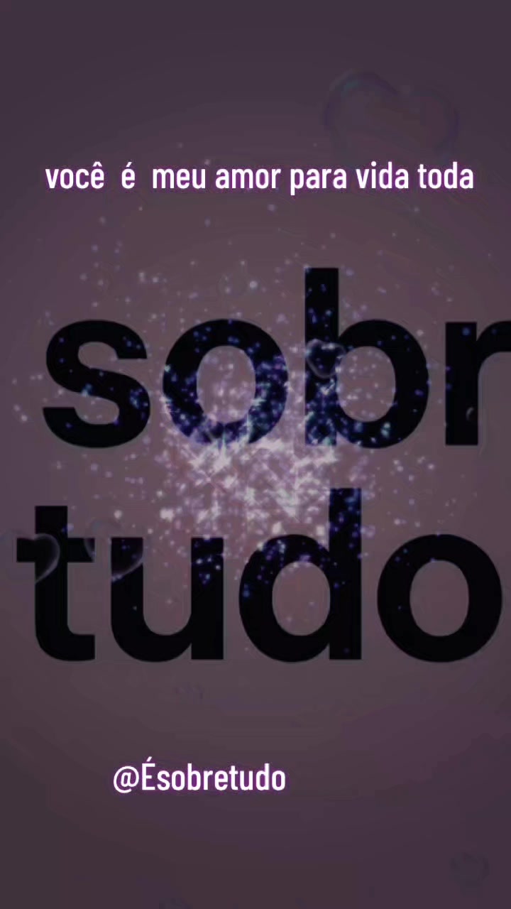 @&Eacute; sobre tudo!