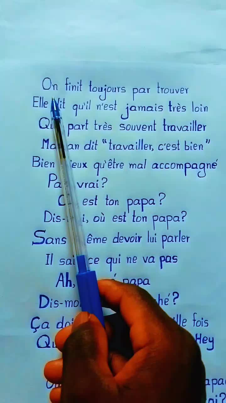 @lyrics Mélodie