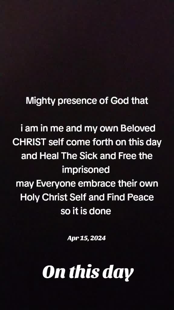 @Awaken the Christ Within