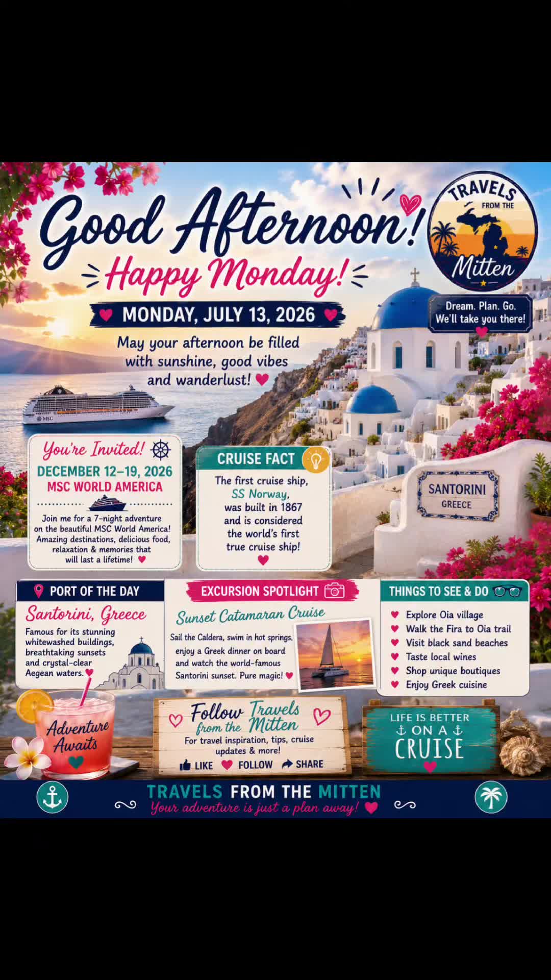 @TravelsFromTheMitten ❌💲🚢
