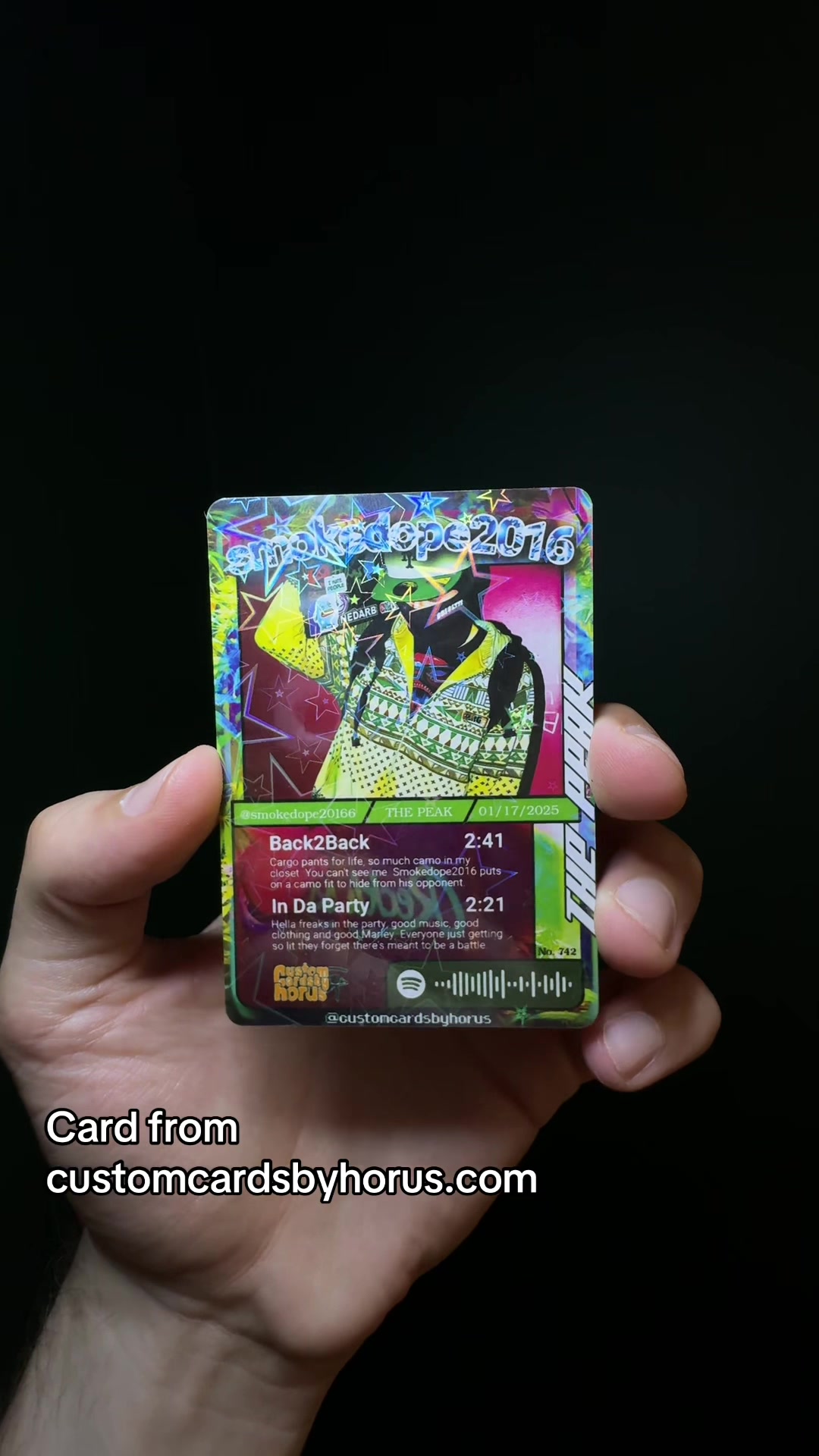 @custom cards by horus