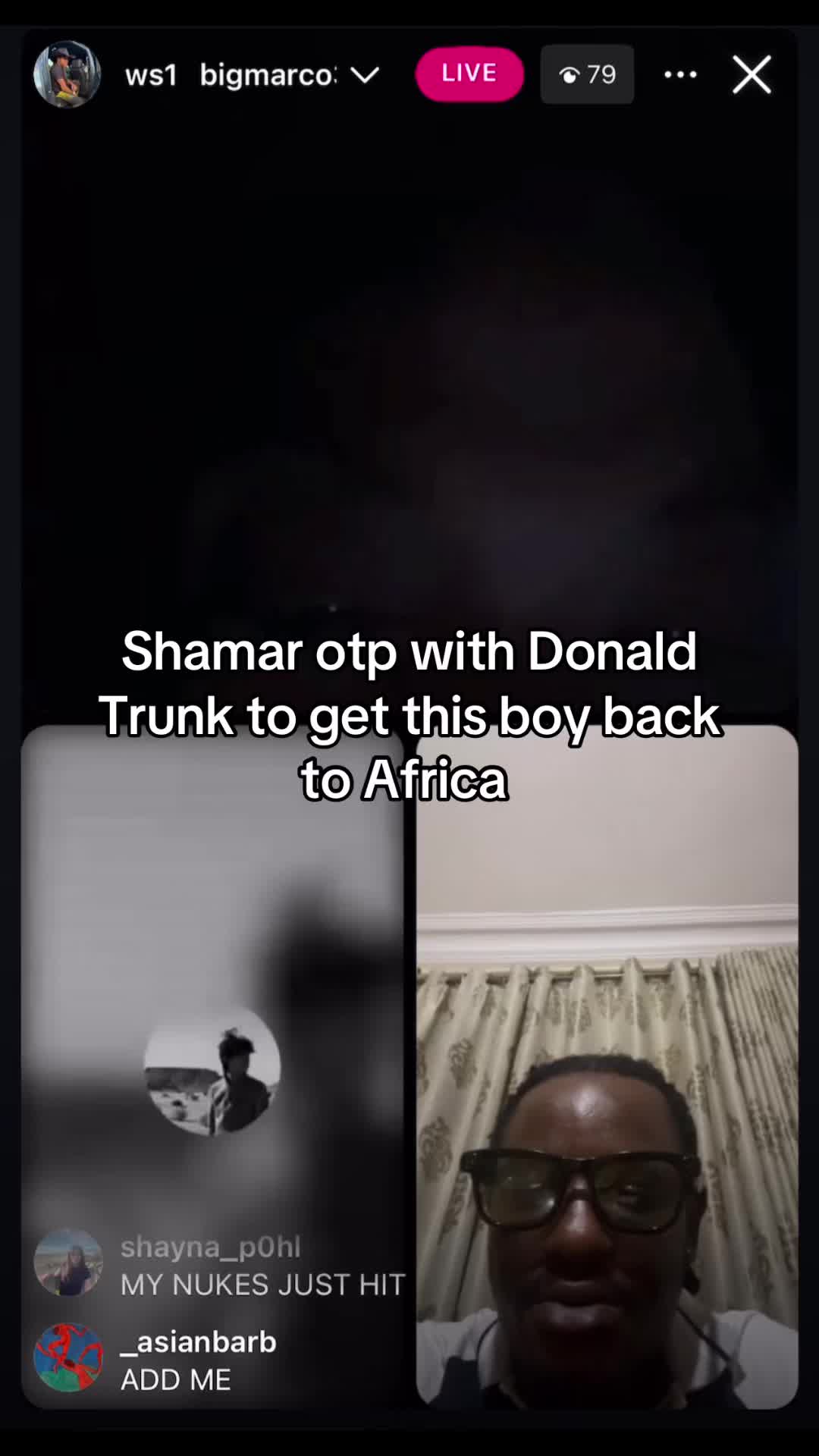 @Shamar Ali 😉