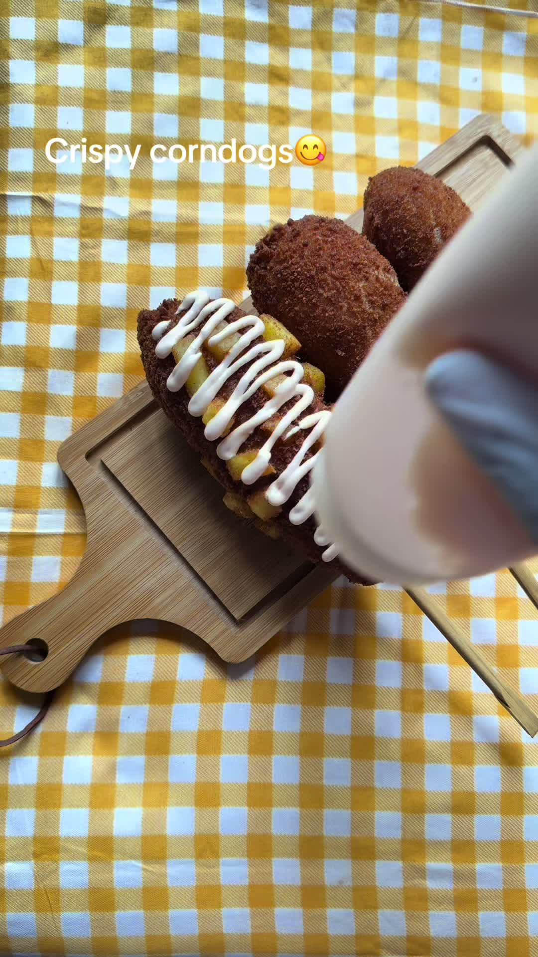 @CRISPY CORNDOGS