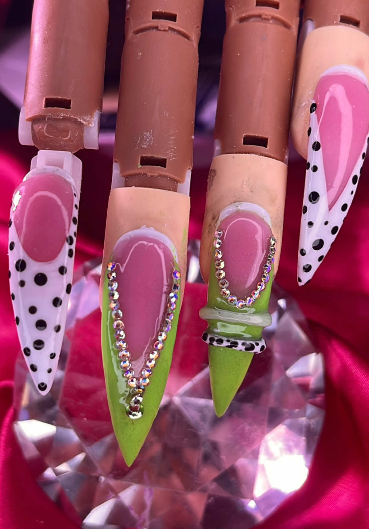 @💎Diamond Pressed Nails | TipC