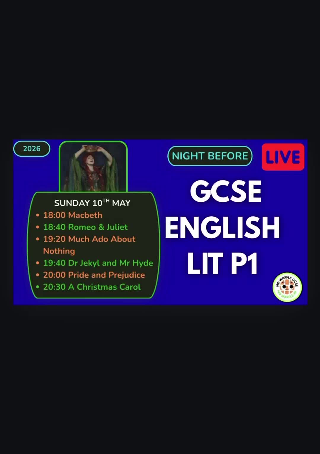 @No Waffle GCSE