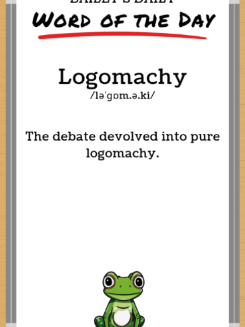 @BDWordoftheDay