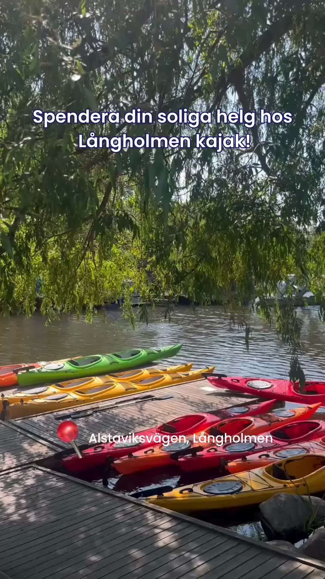 @L&aring;ngholmen kajak