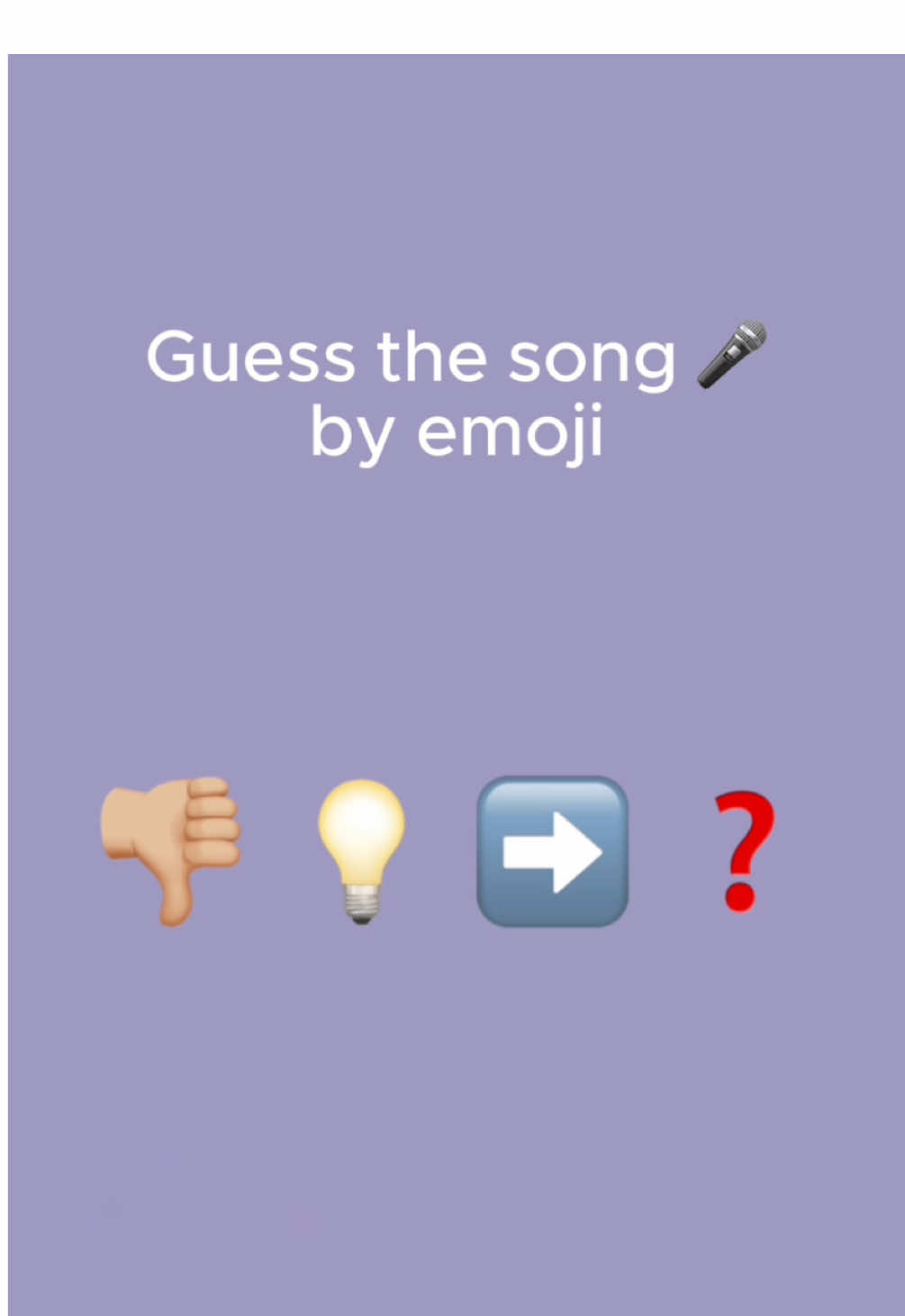 @Guess by emoji
