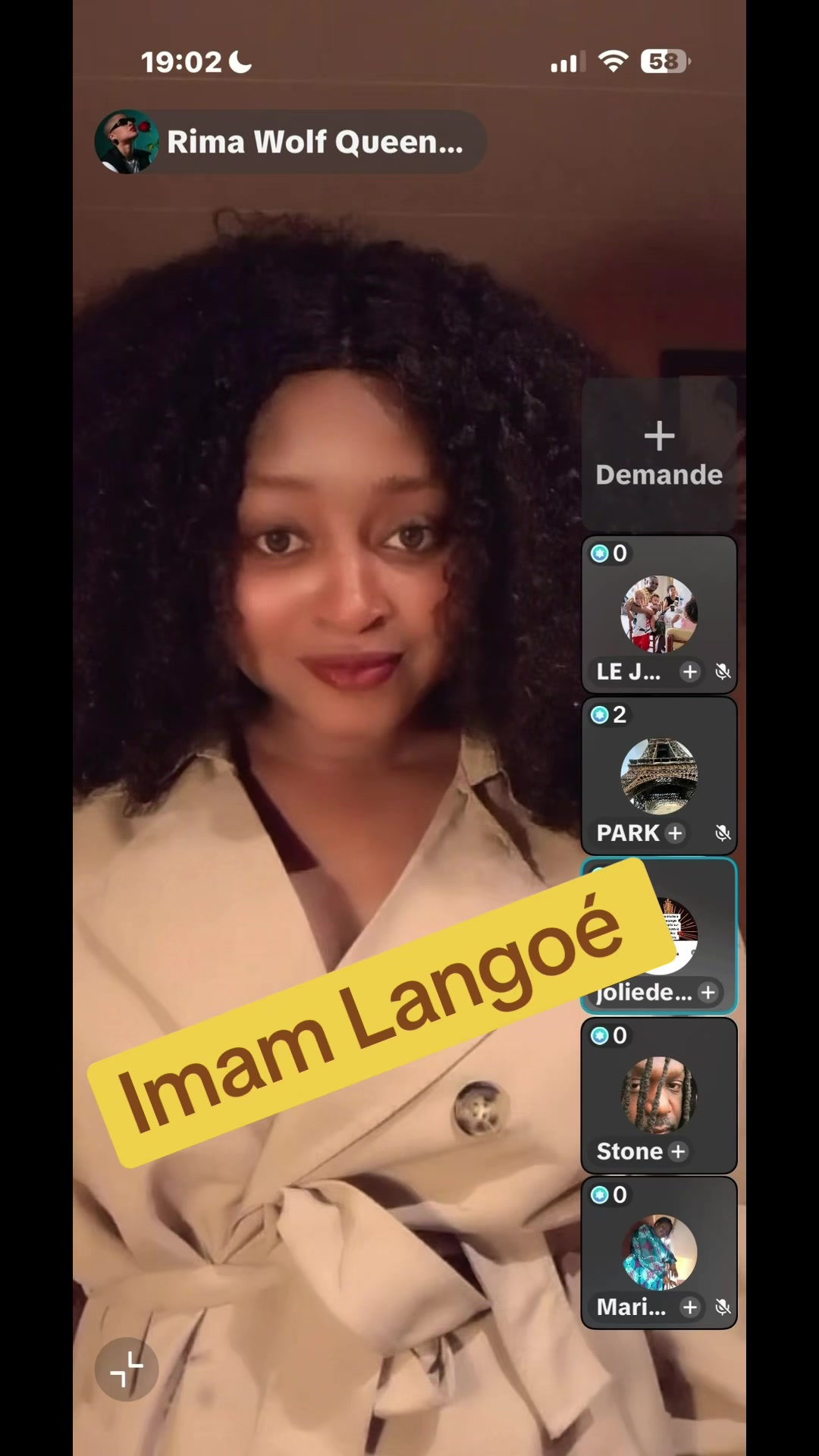 @IMAM LANGO&Eacute;