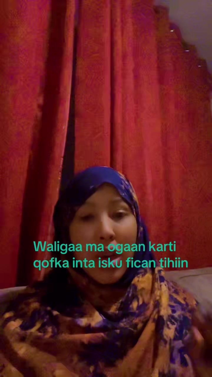 @Hamdi abdirahim sheekh Aden