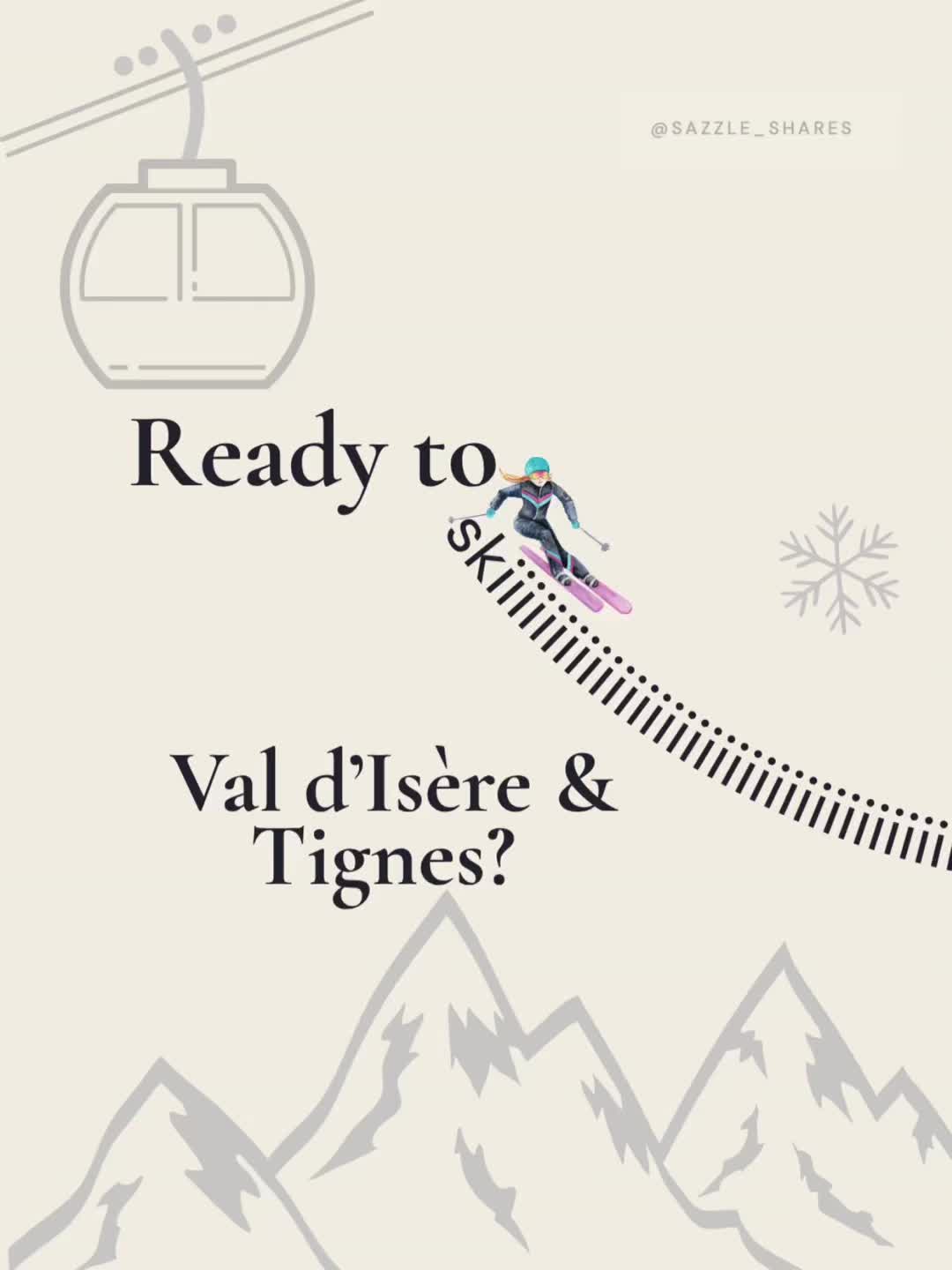 @sazzle_shares | ⛷️✈️🍷🎹✨