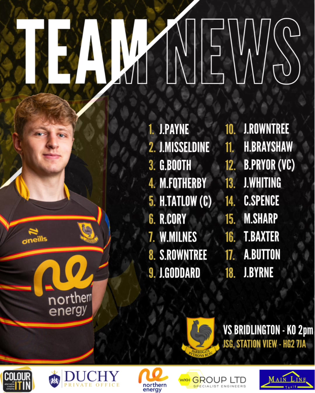 @Harrogate Pythons RUFC
