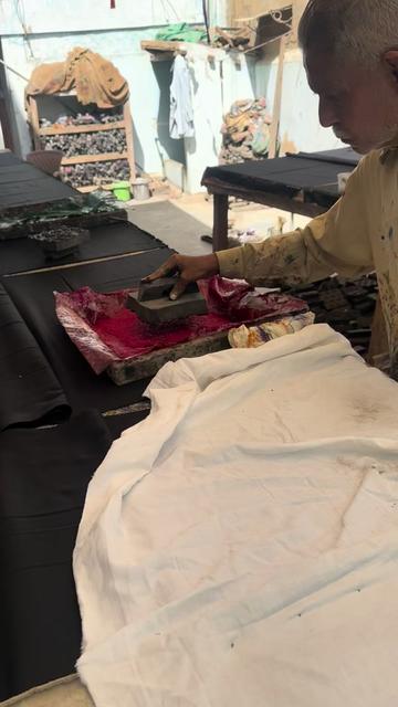 @Wooden Stamp Printing