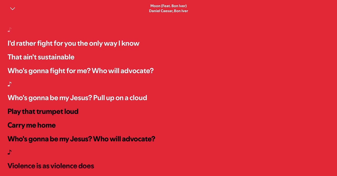 @Spotify Song Lyrics