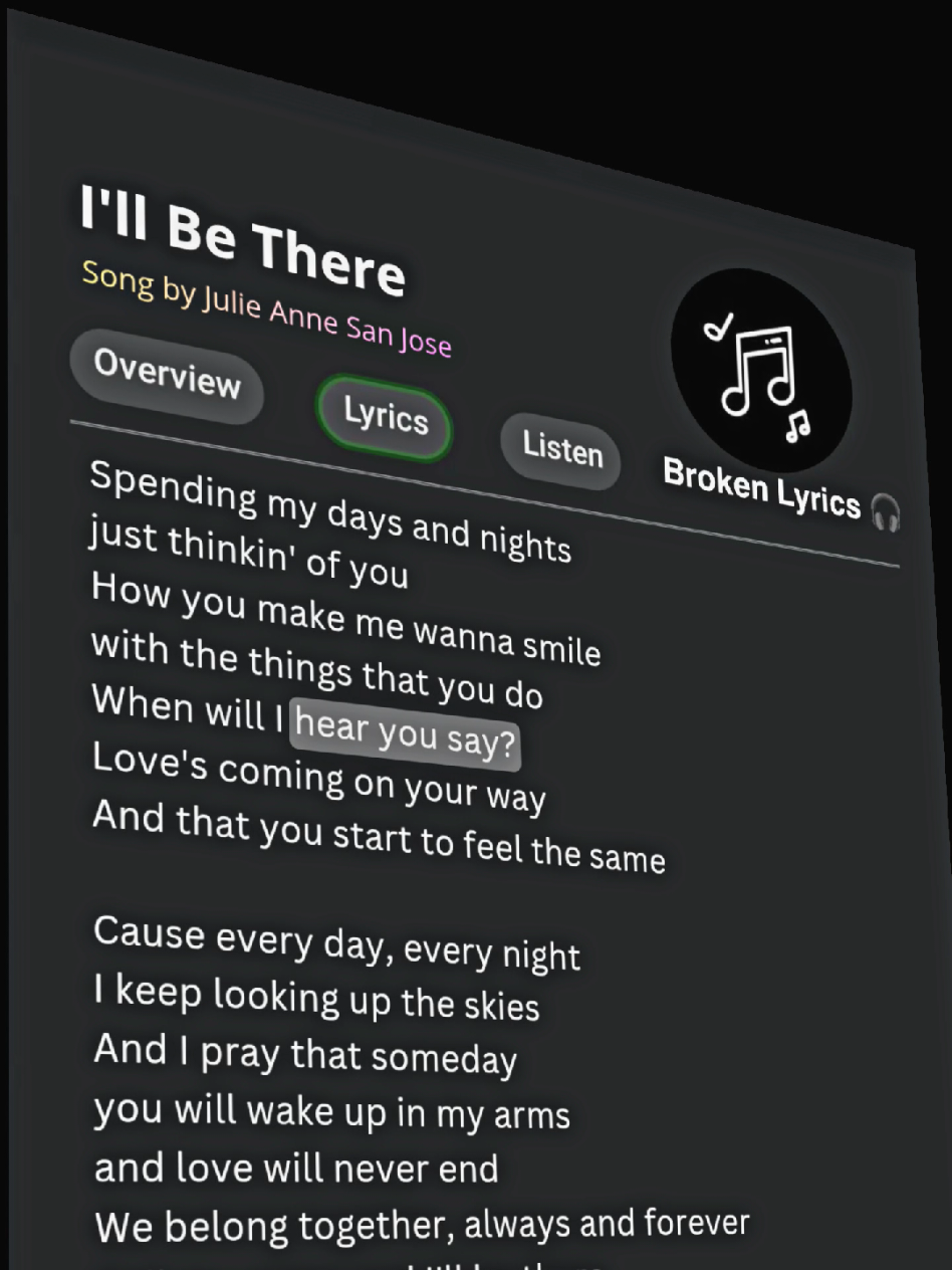 @𝗕𝗿𝗼𝗸𝗲𝗻 𝗟𝘆𝗿𝗶𝗰𝘀 🎧