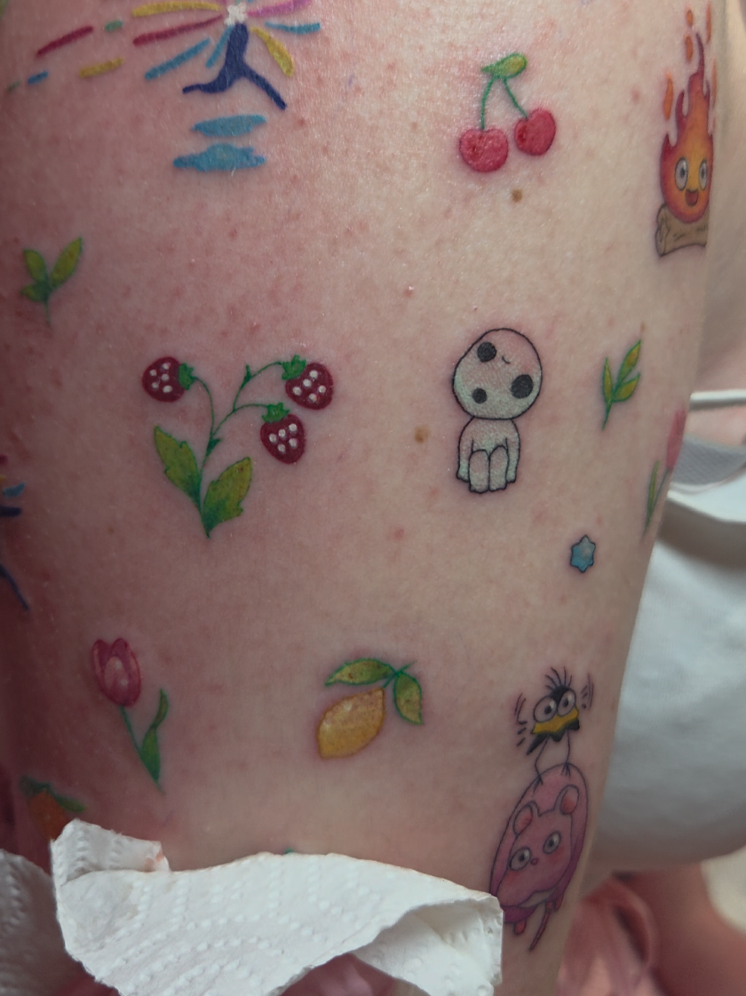 @Tatouage kawaii / pop culture