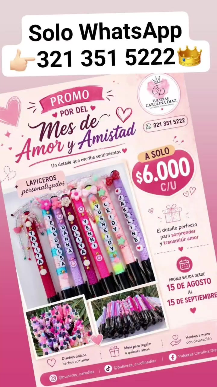 @Pulseras Carolina Diaz
