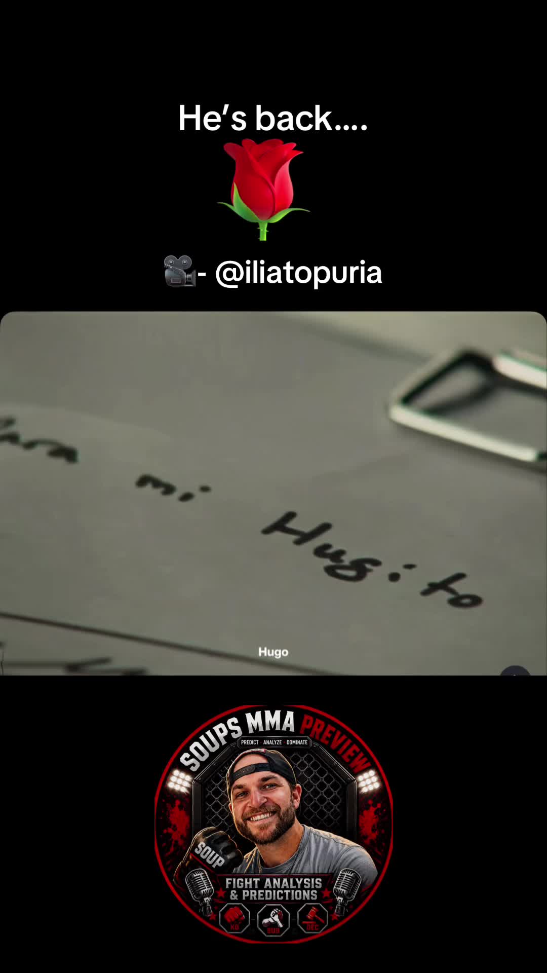 @🍜Soups MMA Preview 🍜