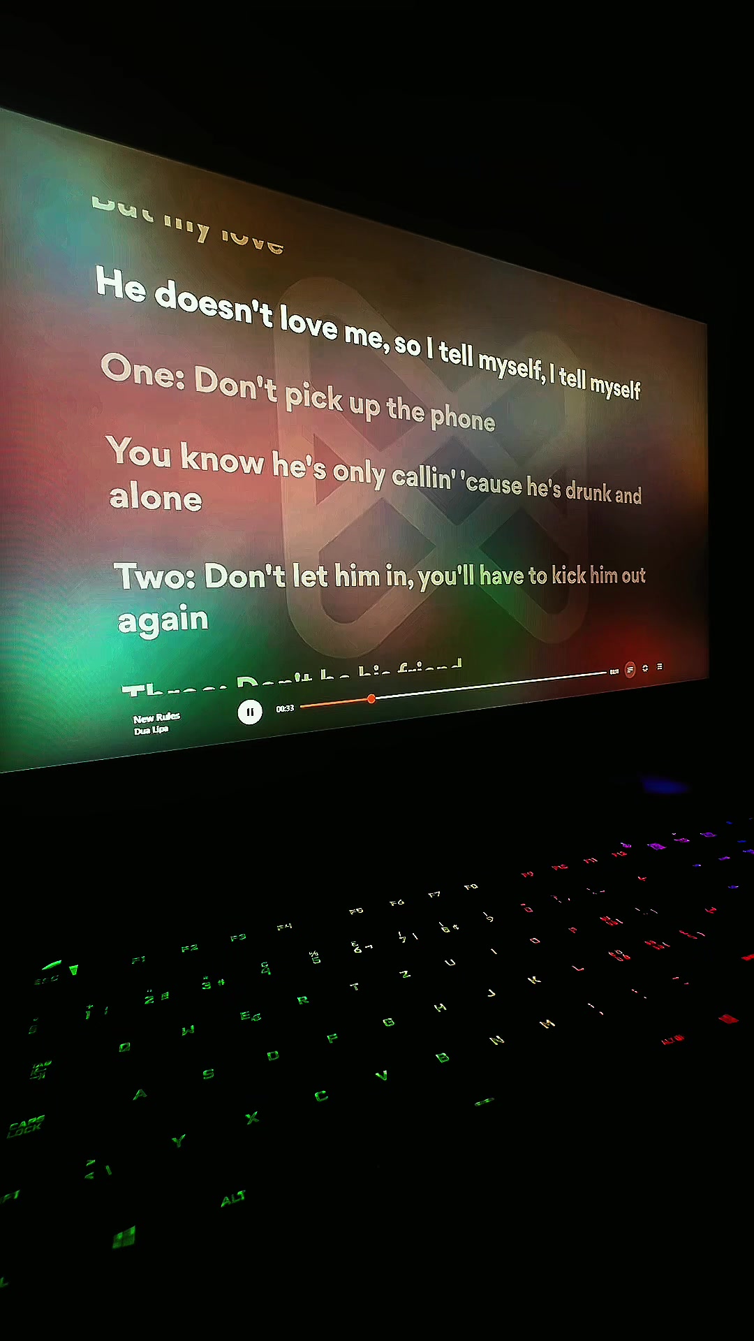 @Lyrics songs