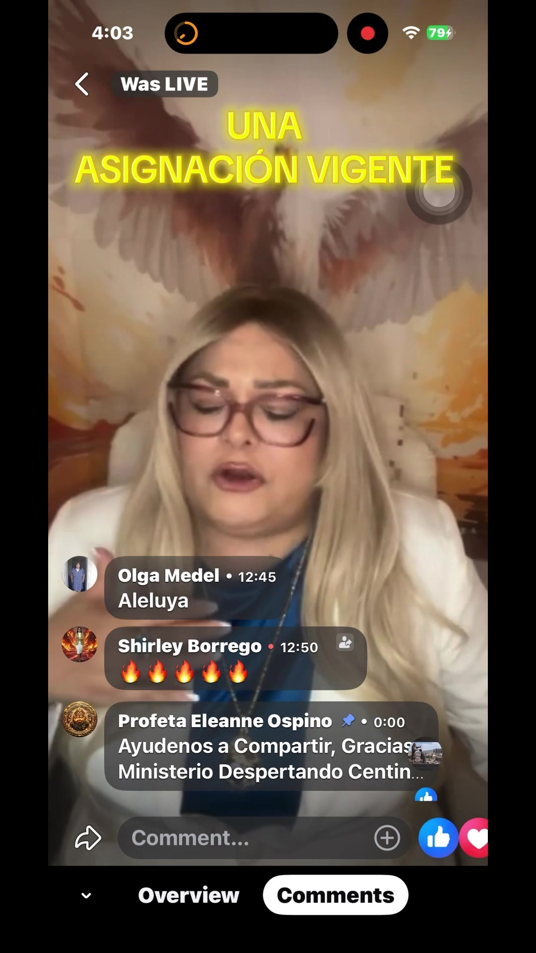 @Pastora y Profeta Estrella