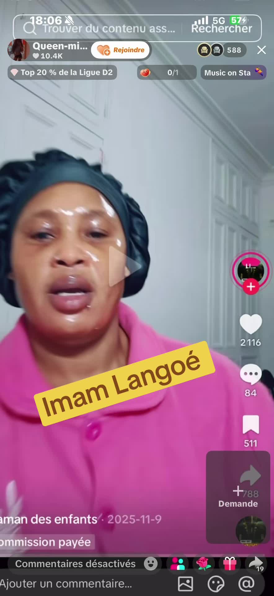 @IMAM LANGO&Eacute;