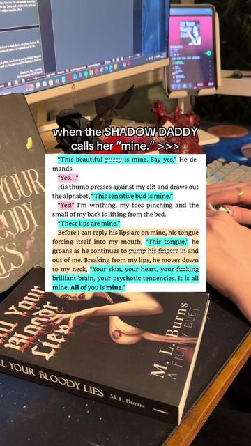 @M. L. Burns  🖤🗡️🌶️ Author