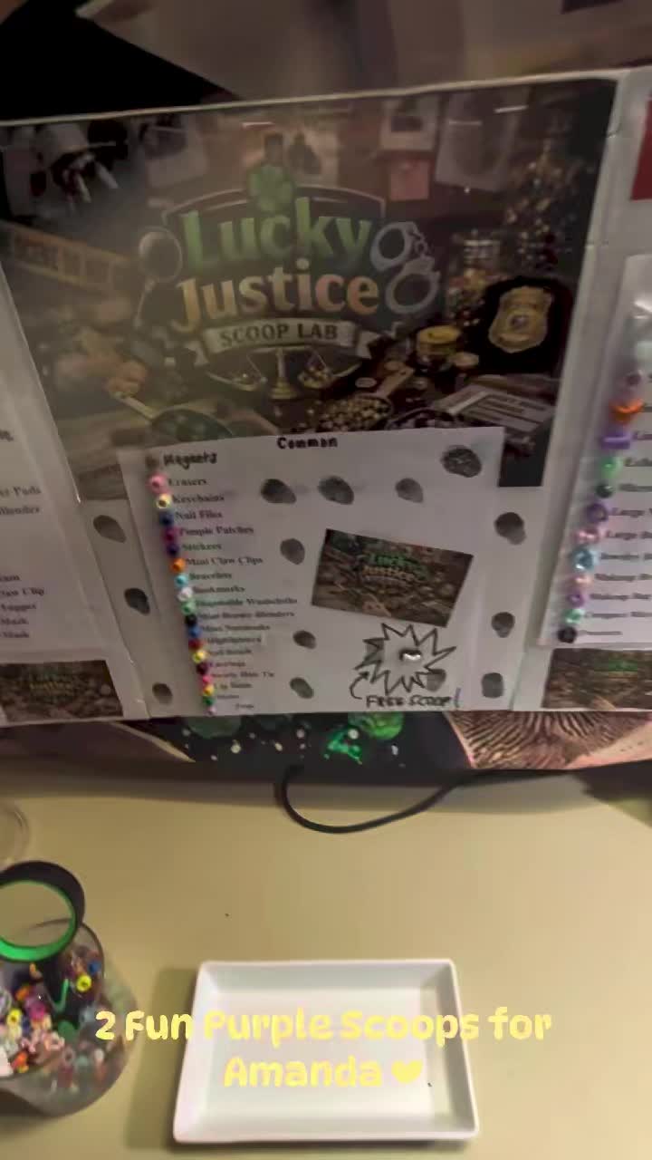 @Lucky Justice Scoop Lab
