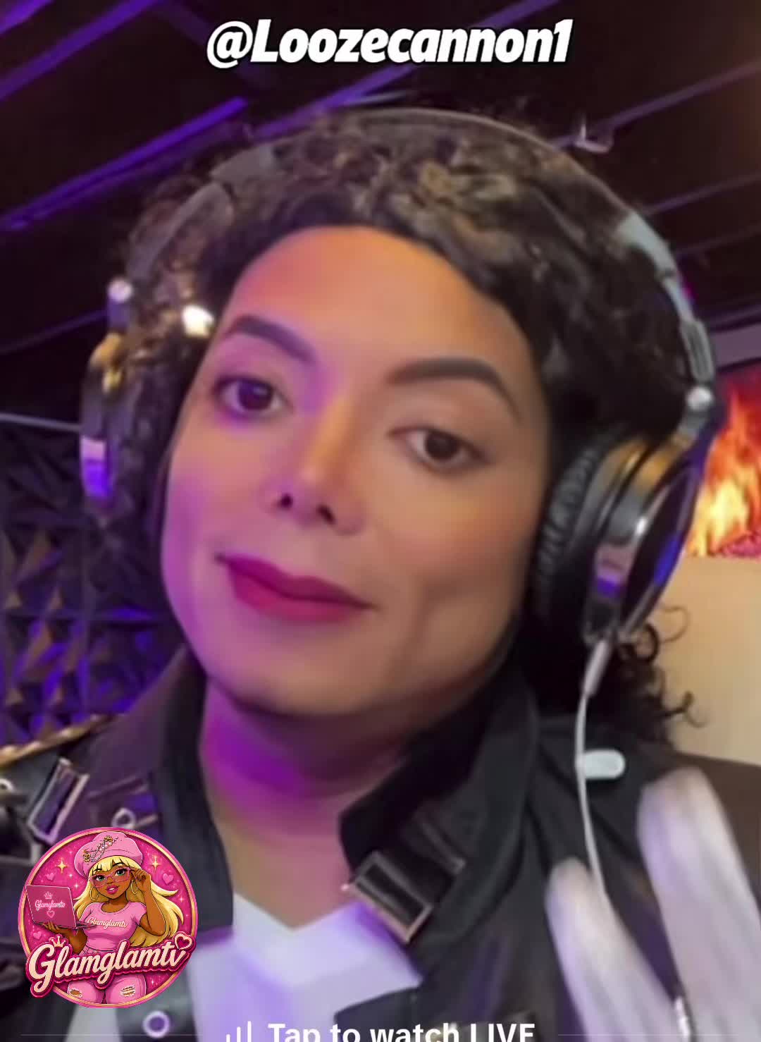 @glamglamtv 🩷🖤🩷🖤