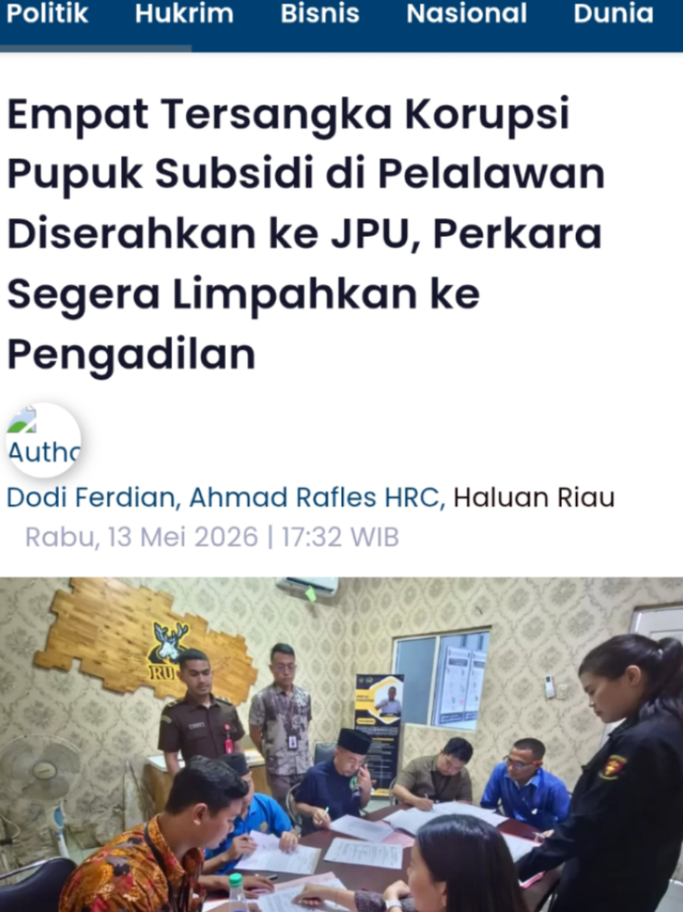 @Haluan Riau Pelalawan