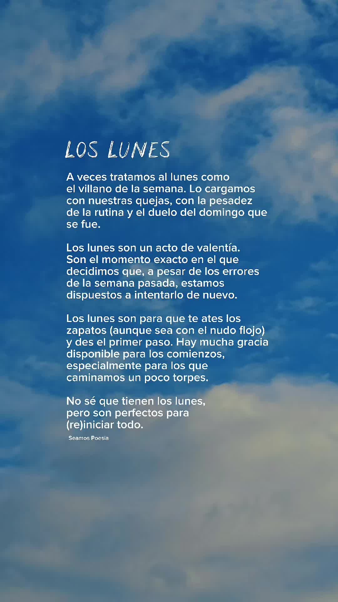 @Seamos Poesía