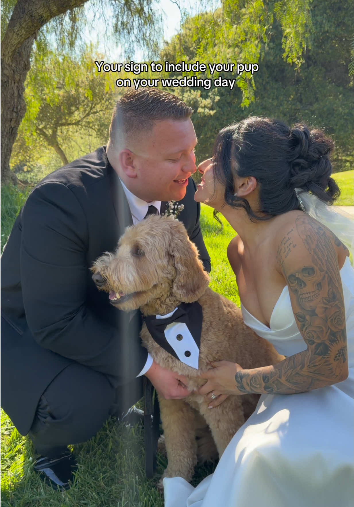 @With the Bride