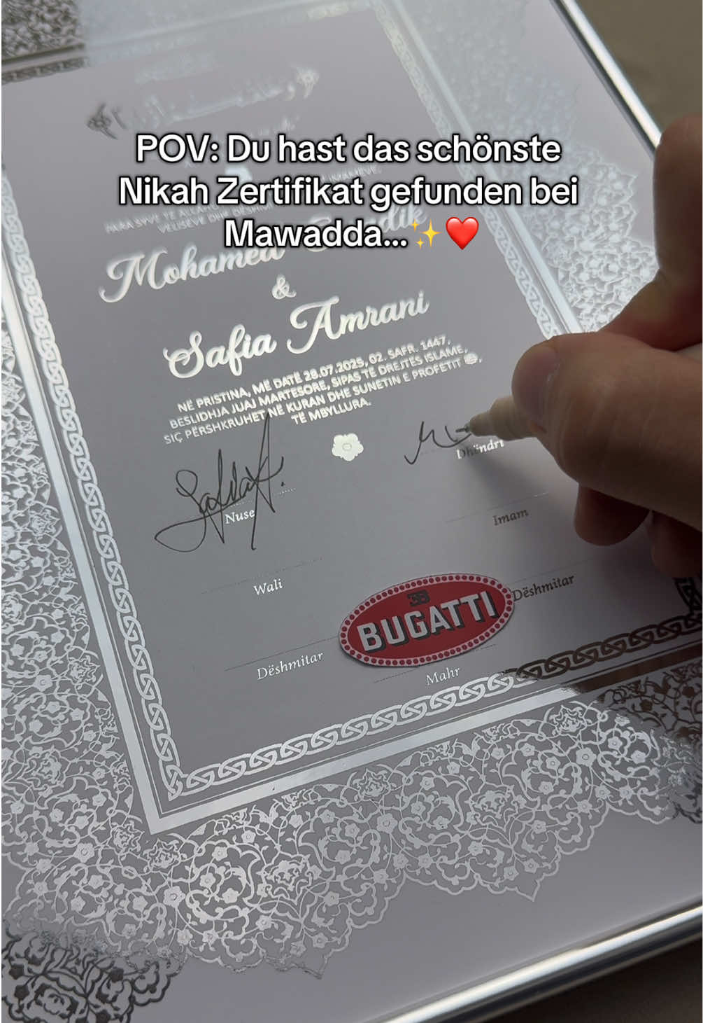 @Nikah Zertifikat | by Mawadda