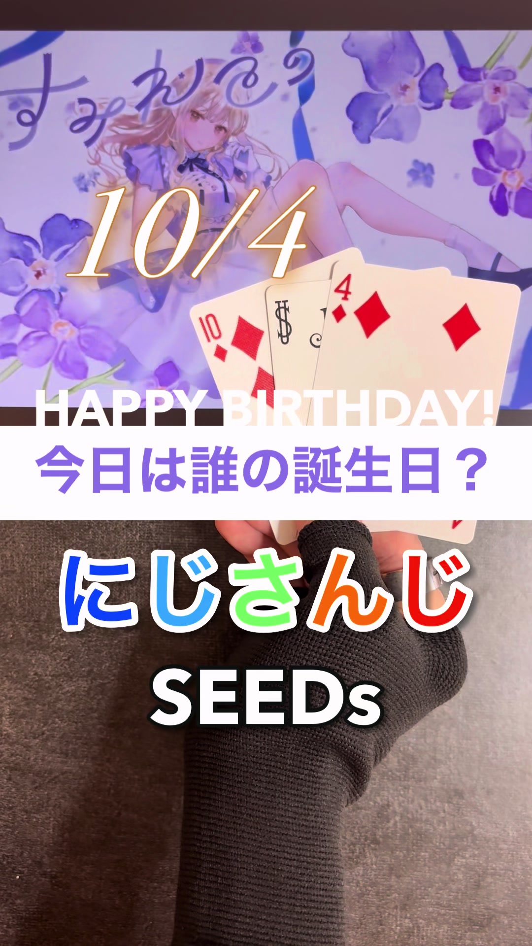 @ニシオ【今日は誰の誕生日?】