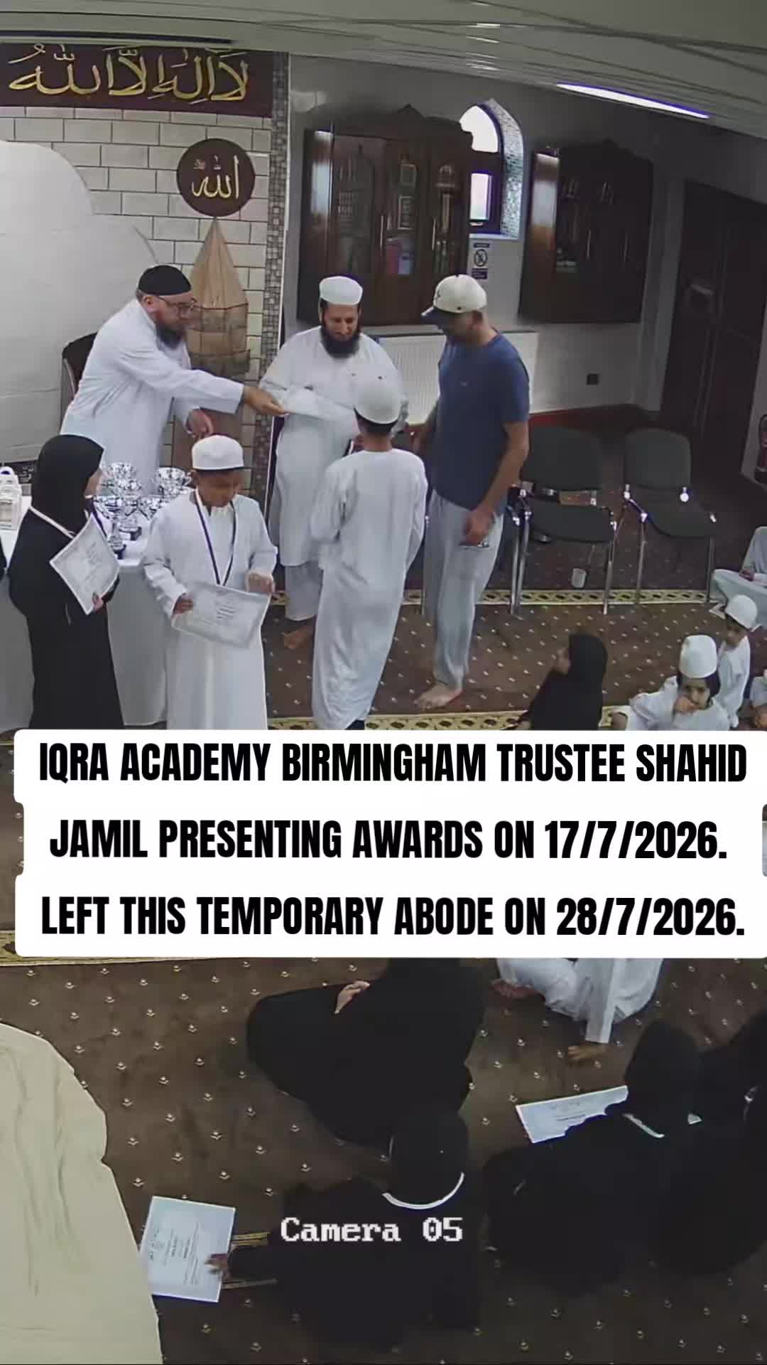 @Shaykh Ahmad Imraan
