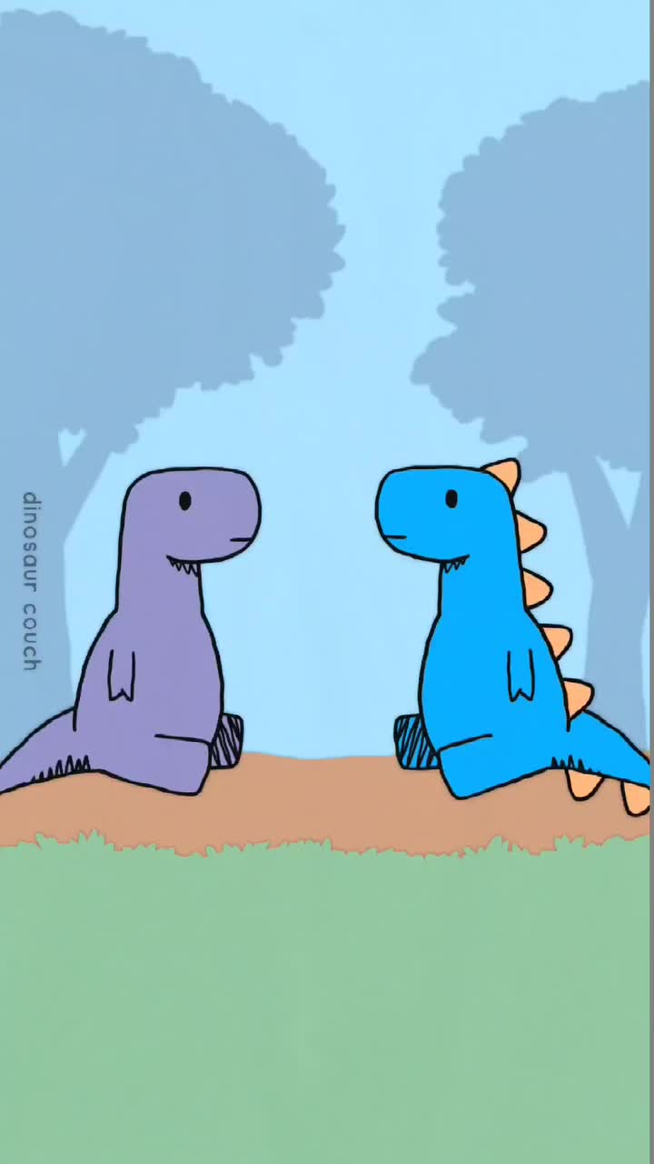 @dinosaur couch