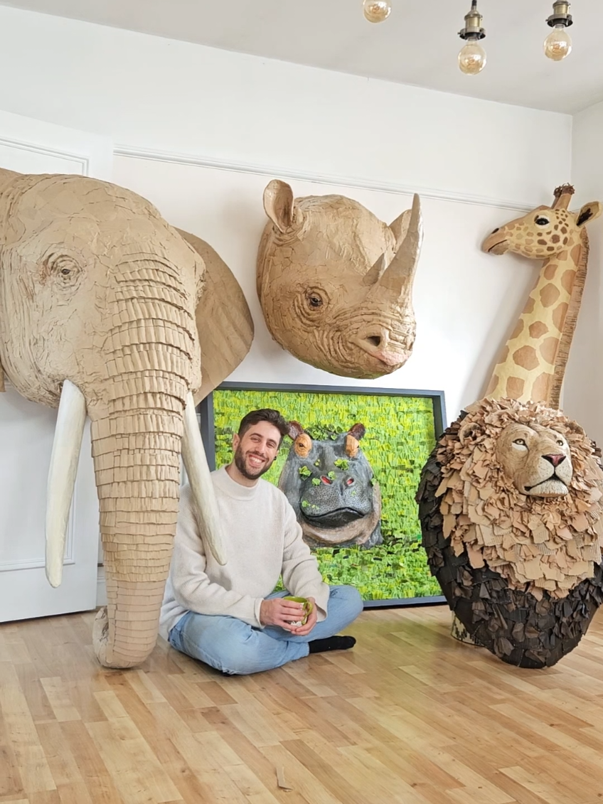 @Josh Gluckstein- Cardboard Art