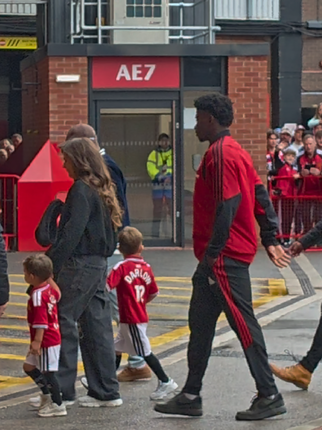 @Manchester United Dugout