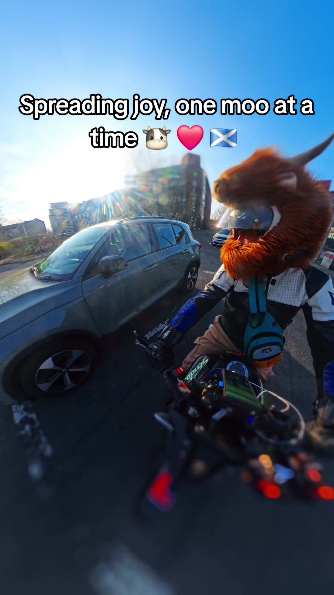 @Highland Cow Rider 🐮🏍