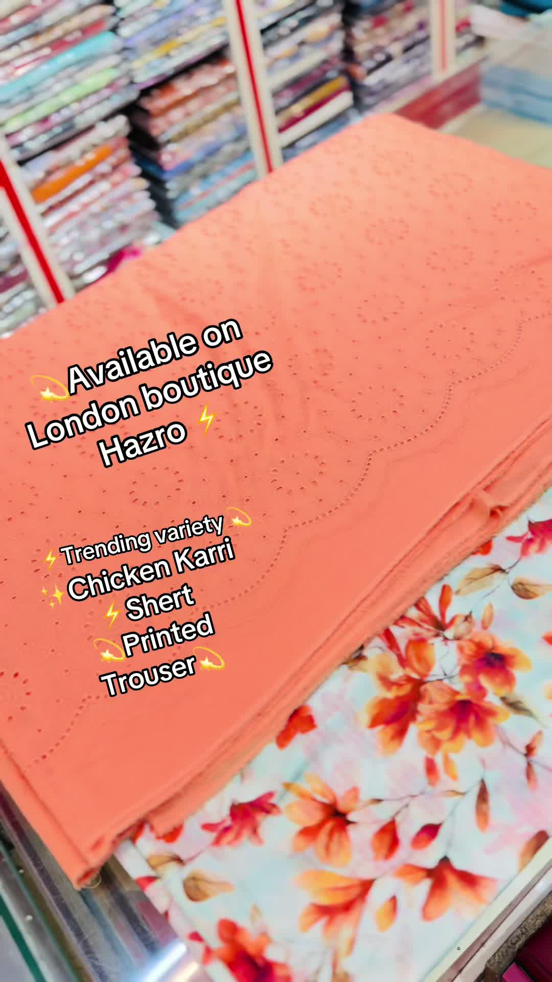@London boutique Hazro BTS