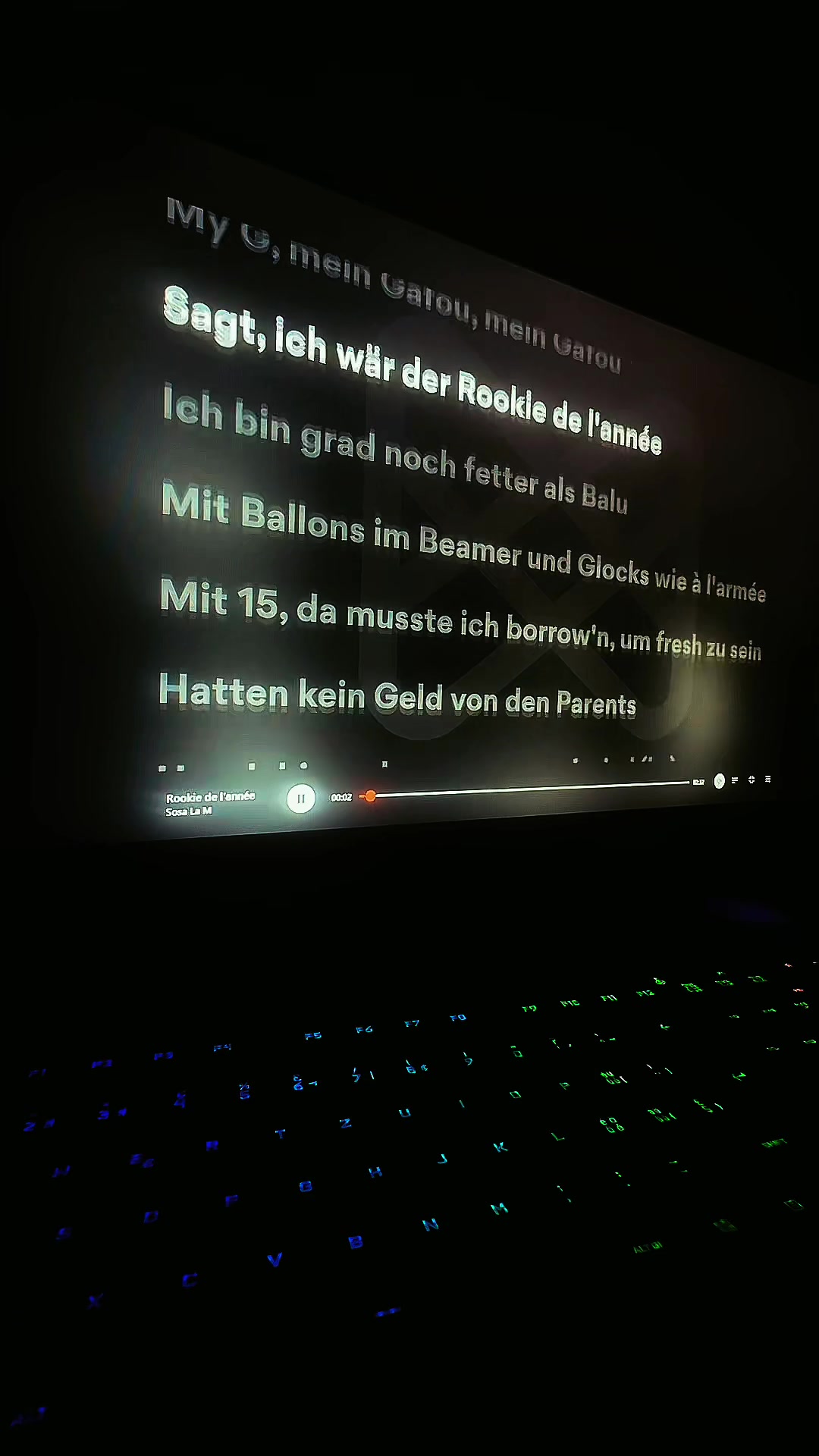 @Lyrics songs