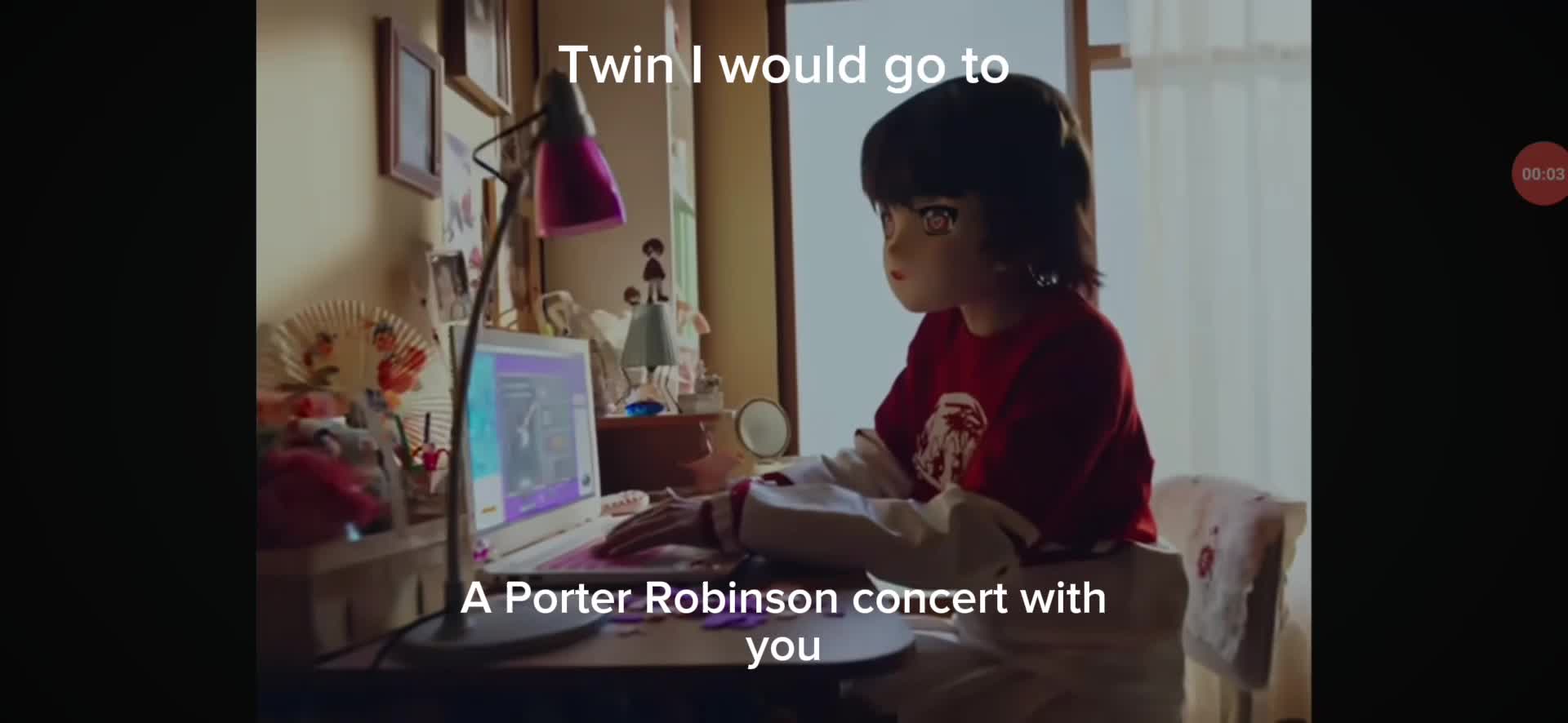 @Lei [Porter Robinson's girl]