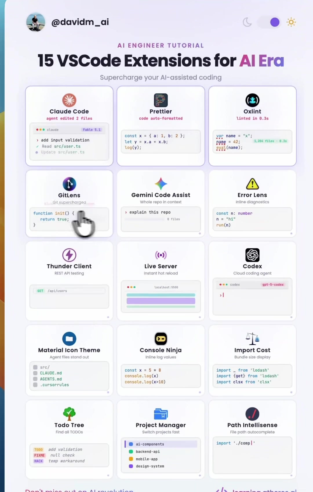 @David Mraz | Web Dev & AI Tips