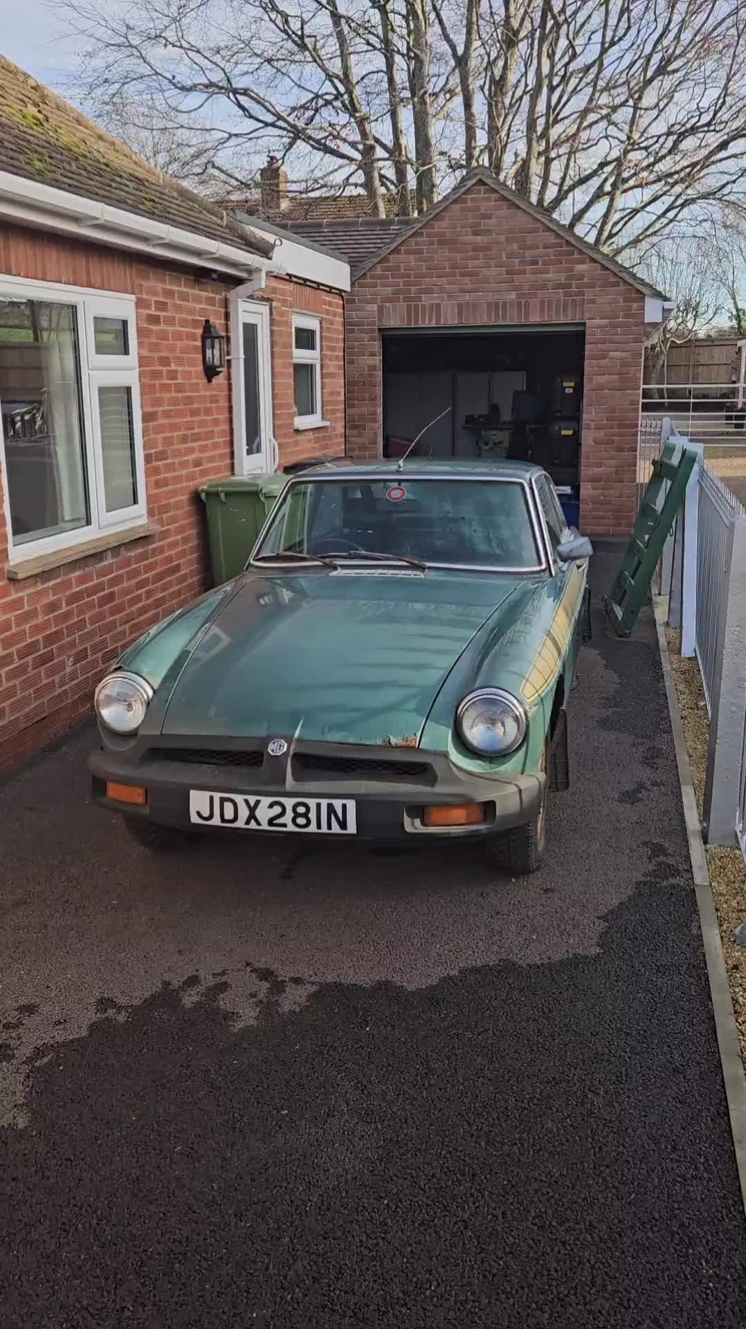 @Snowman’s garage