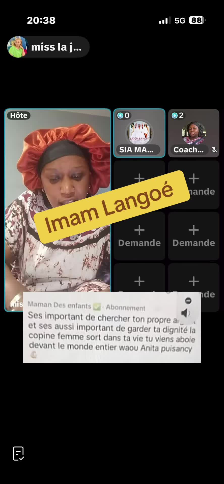 @IMAM LANGO&Eacute;