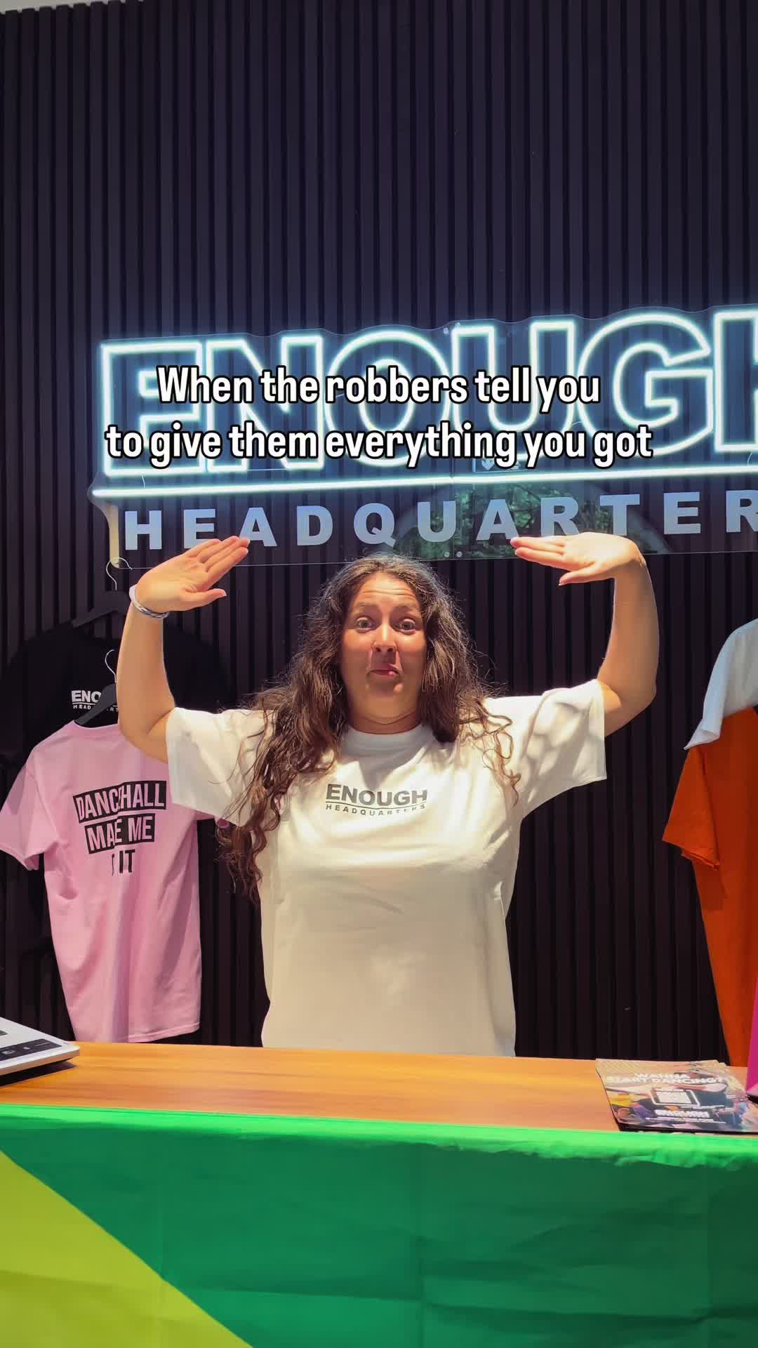 @Enough Headquarters